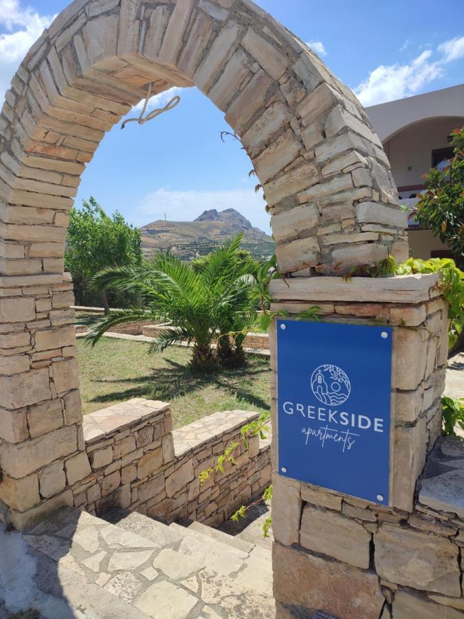 Greek Blue Apartment ปลาเกียส ภายนอก รูปภาพ